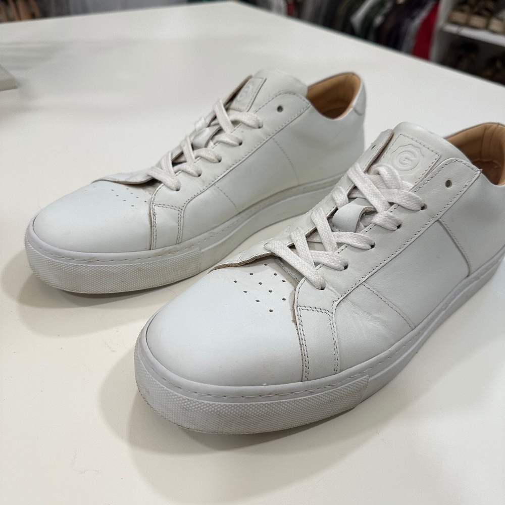 GREATS Brooklyn, The Royale, Mens white tennis shoe, SIZE US 10/ UK 9.5/ EUR 43